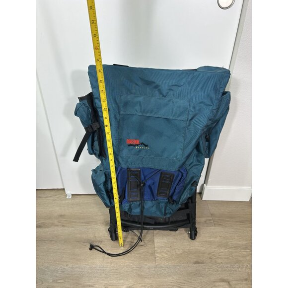 Ridgeway By Kelty Shasta External Frame Blue Hiking Backpack - Picture 10 of 11